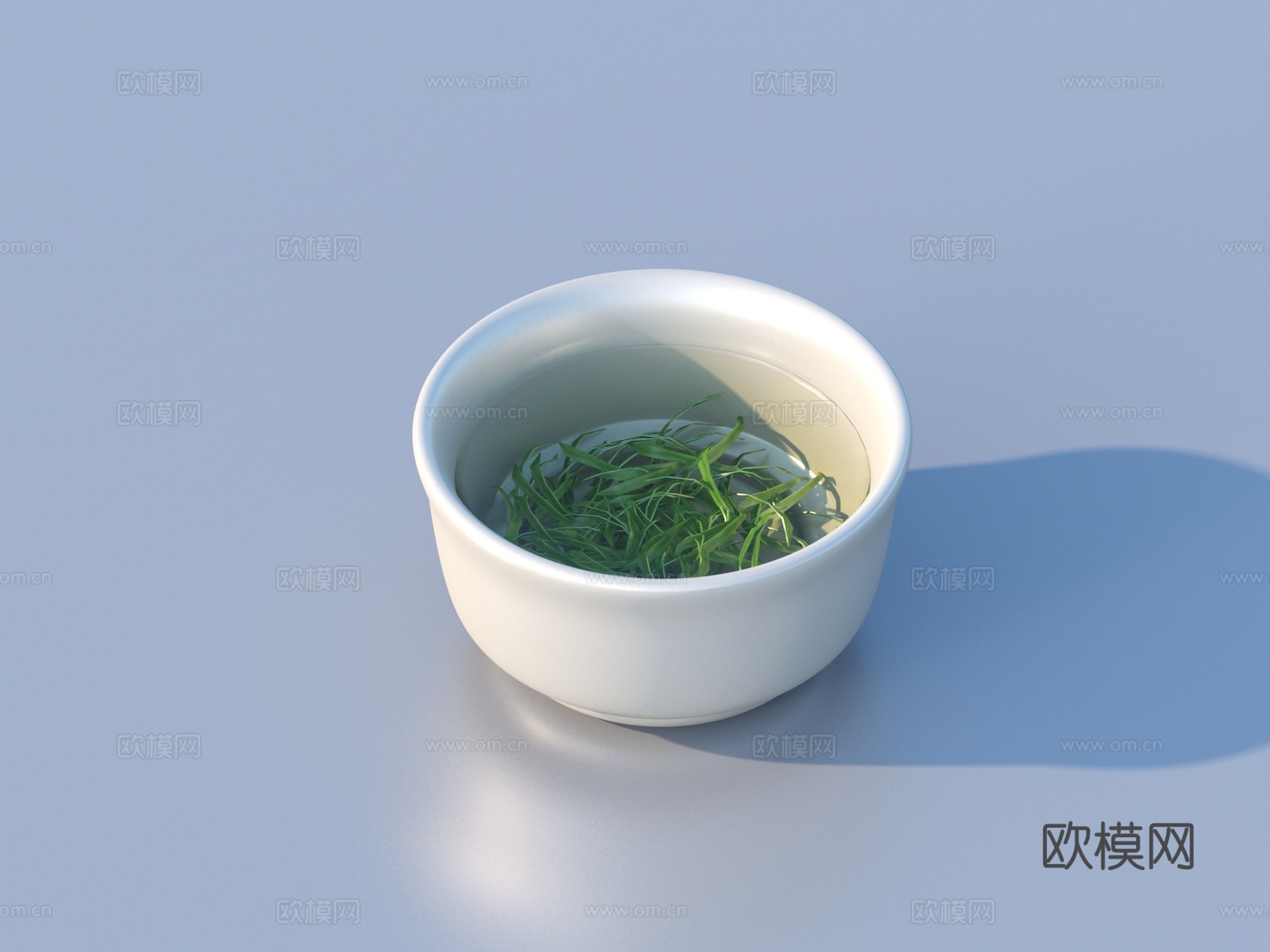 茶水 茶杯 汤水3d模型
