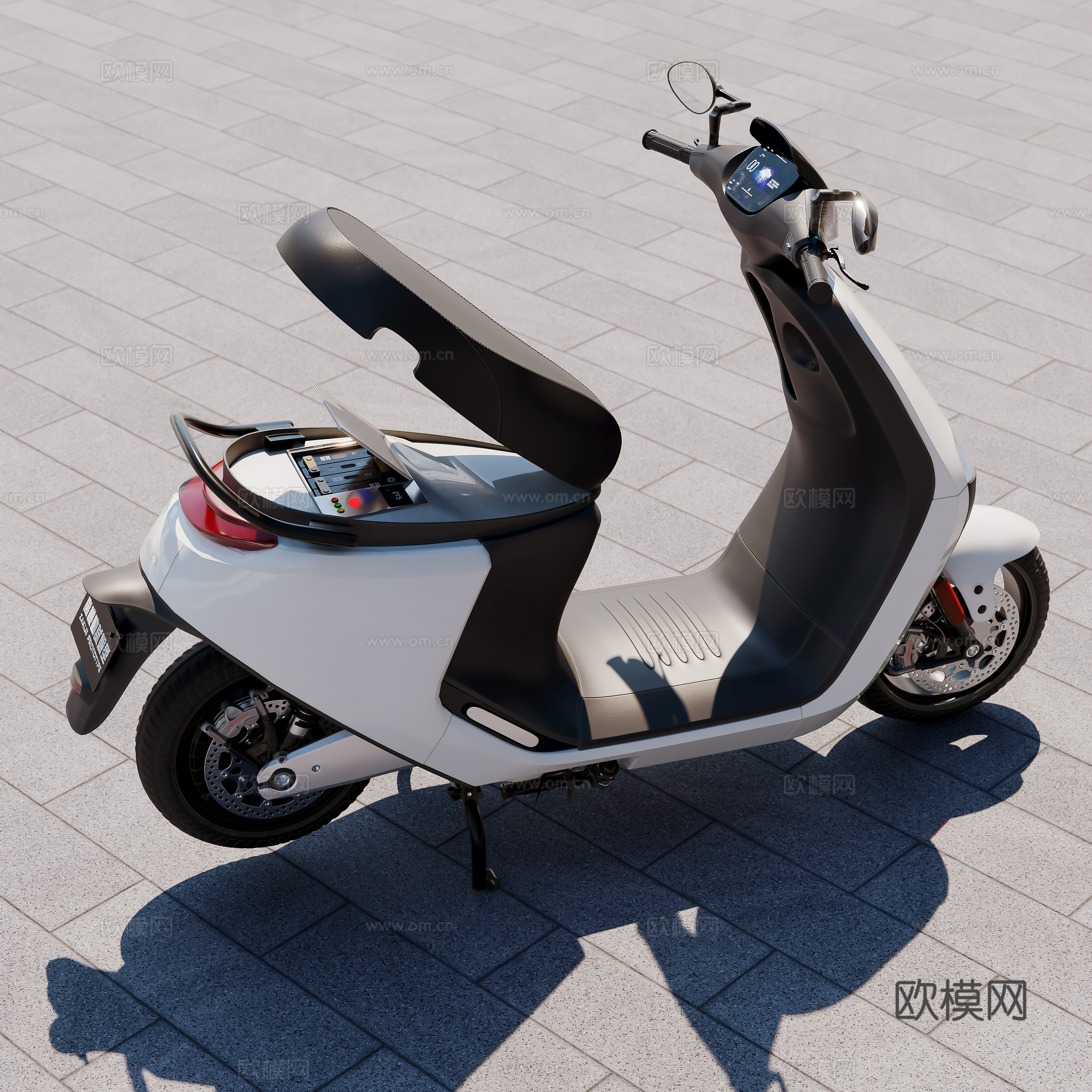 新能源电池 电瓶 汽车电池 储蓄电池3d模型