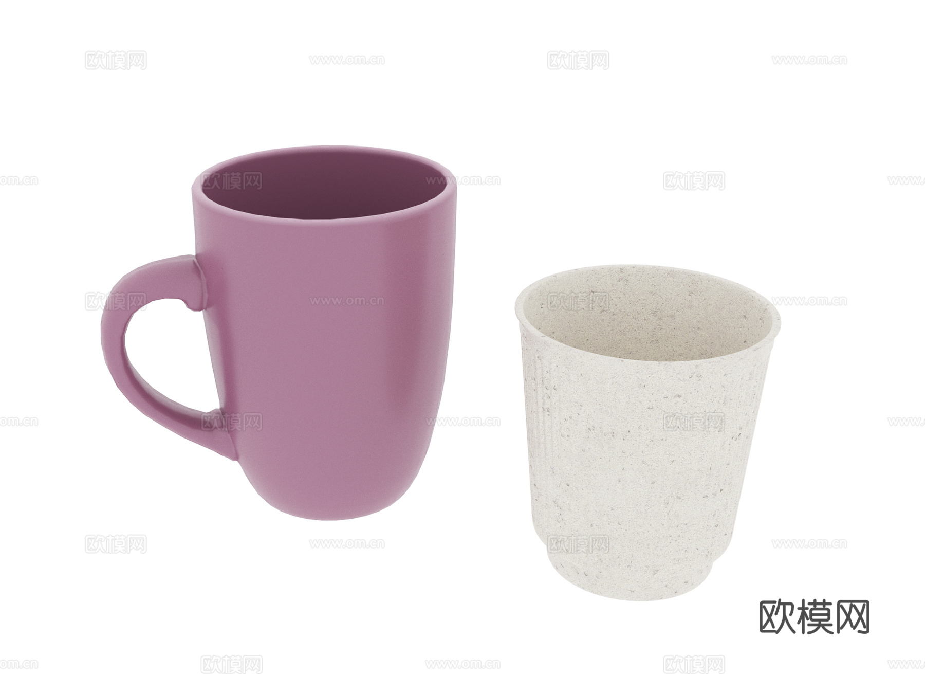 生活用品 杯子3d模型