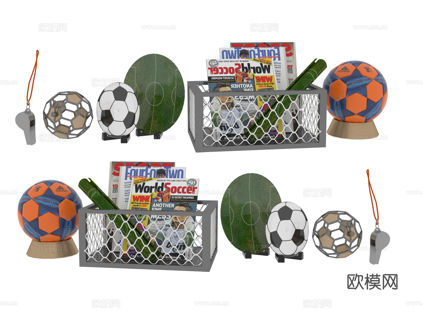 生活用品 体育用品3d模型
