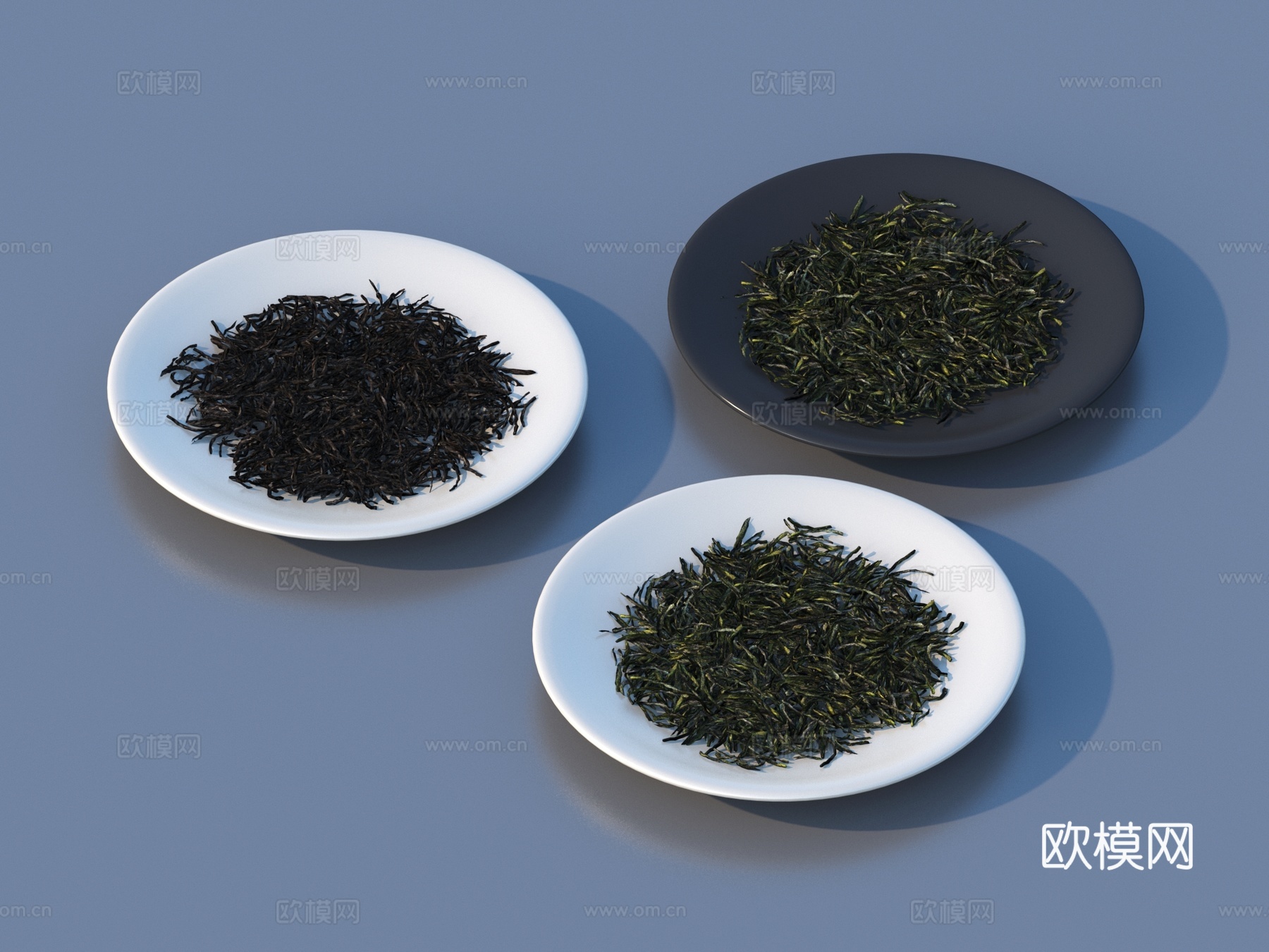 茶叶 绿茶 春茶3d模型