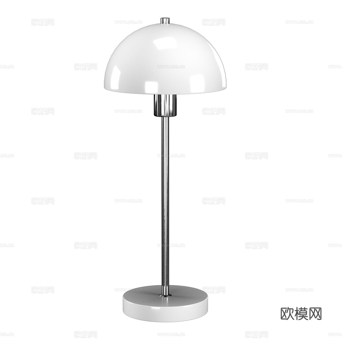 现代轻奢极简台灯3d模型