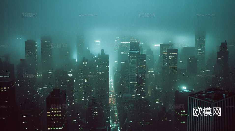 夜晚都市外景下載(渲染圖6)