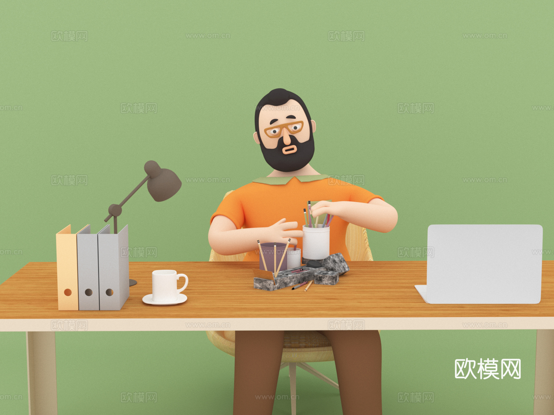 人物 卡通人物3d模型