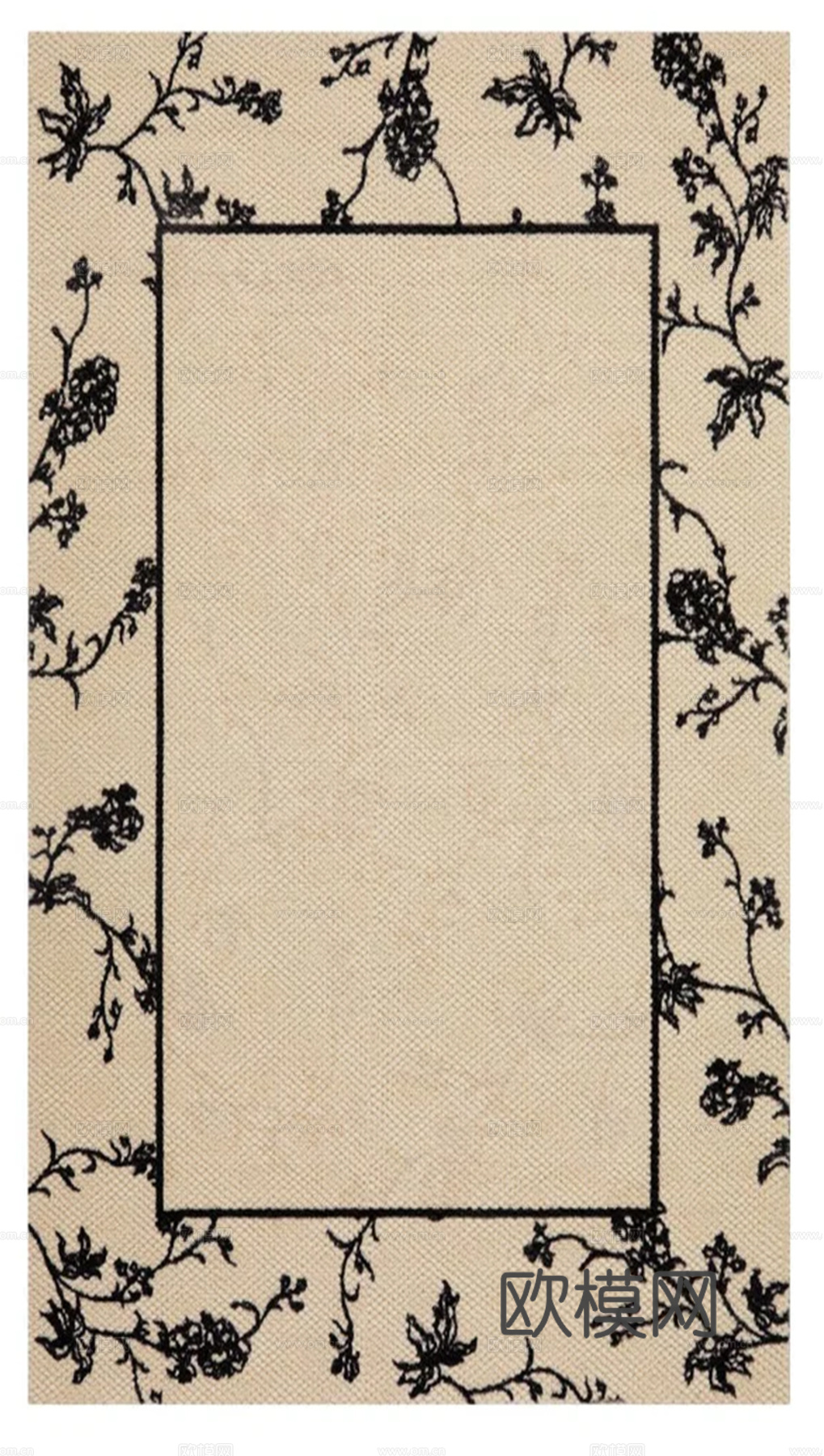 现代地毯下载（渲染图2）