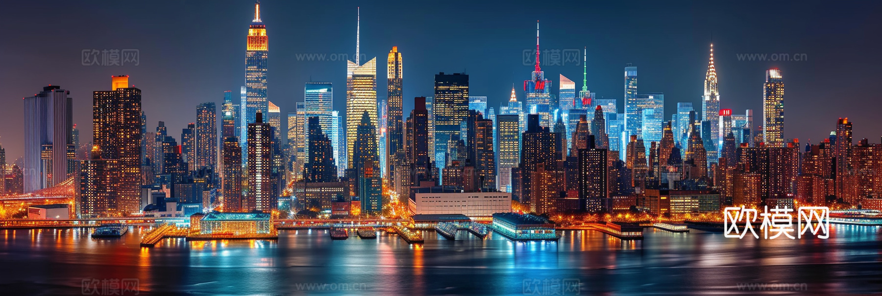 夜晚都市外景