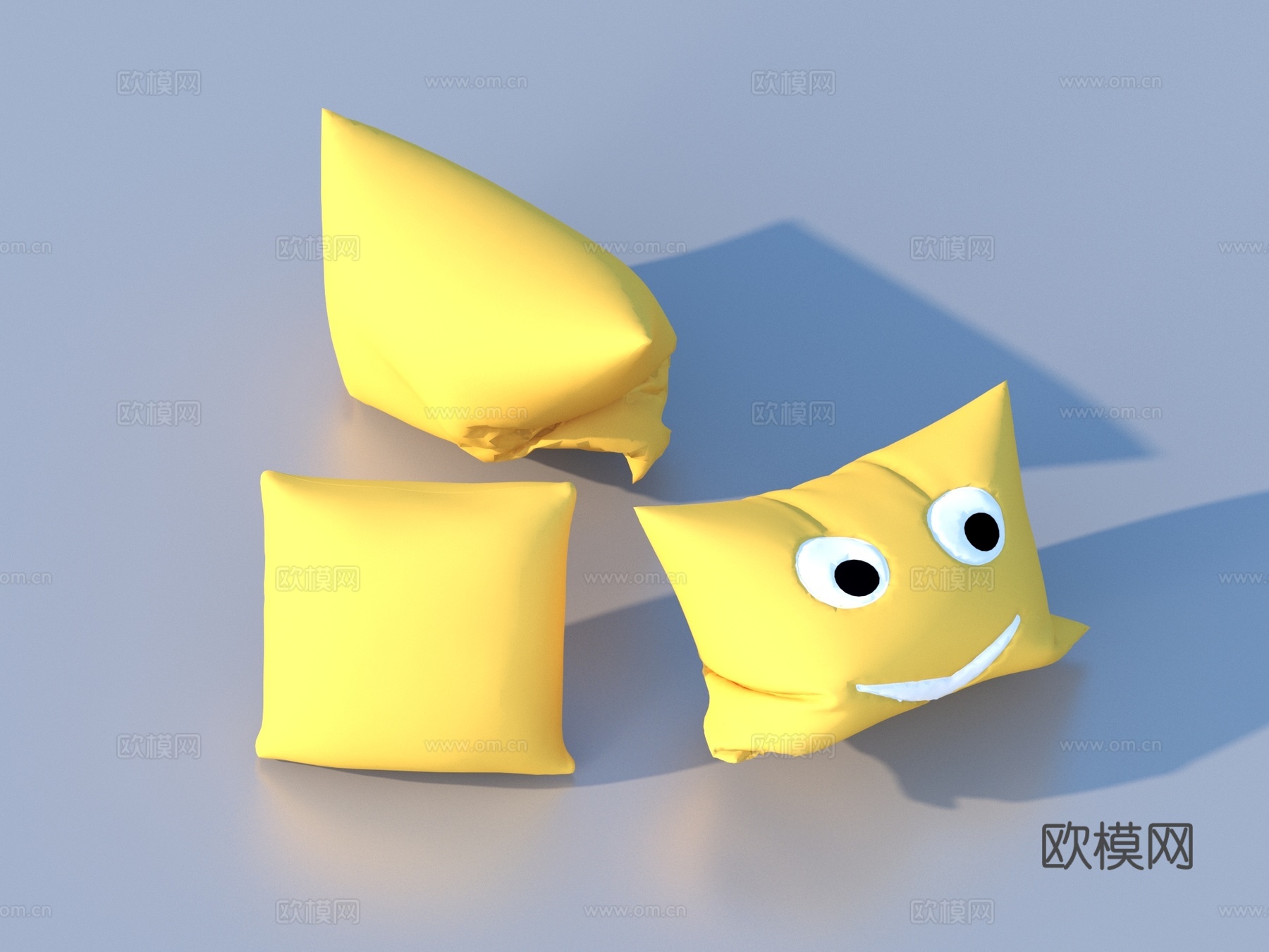 抱枕 枕头 靠枕3d模型