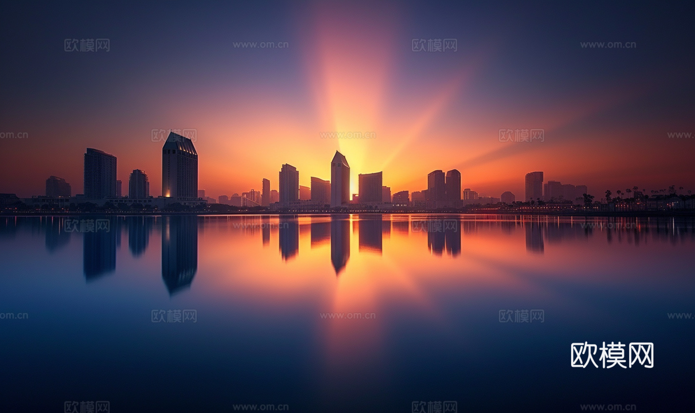夜晚都市外景