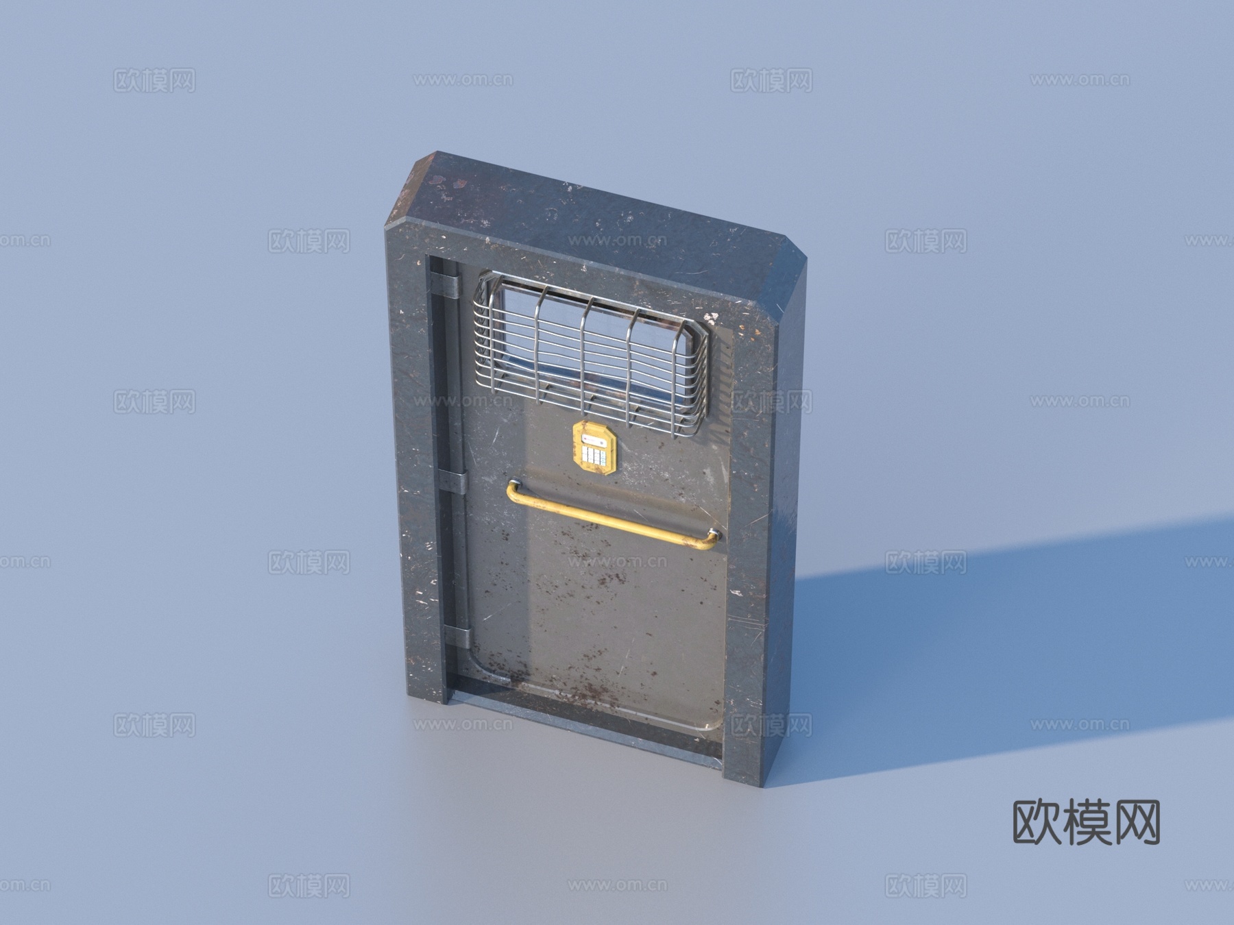 门 铁门 大门 房门3d模型