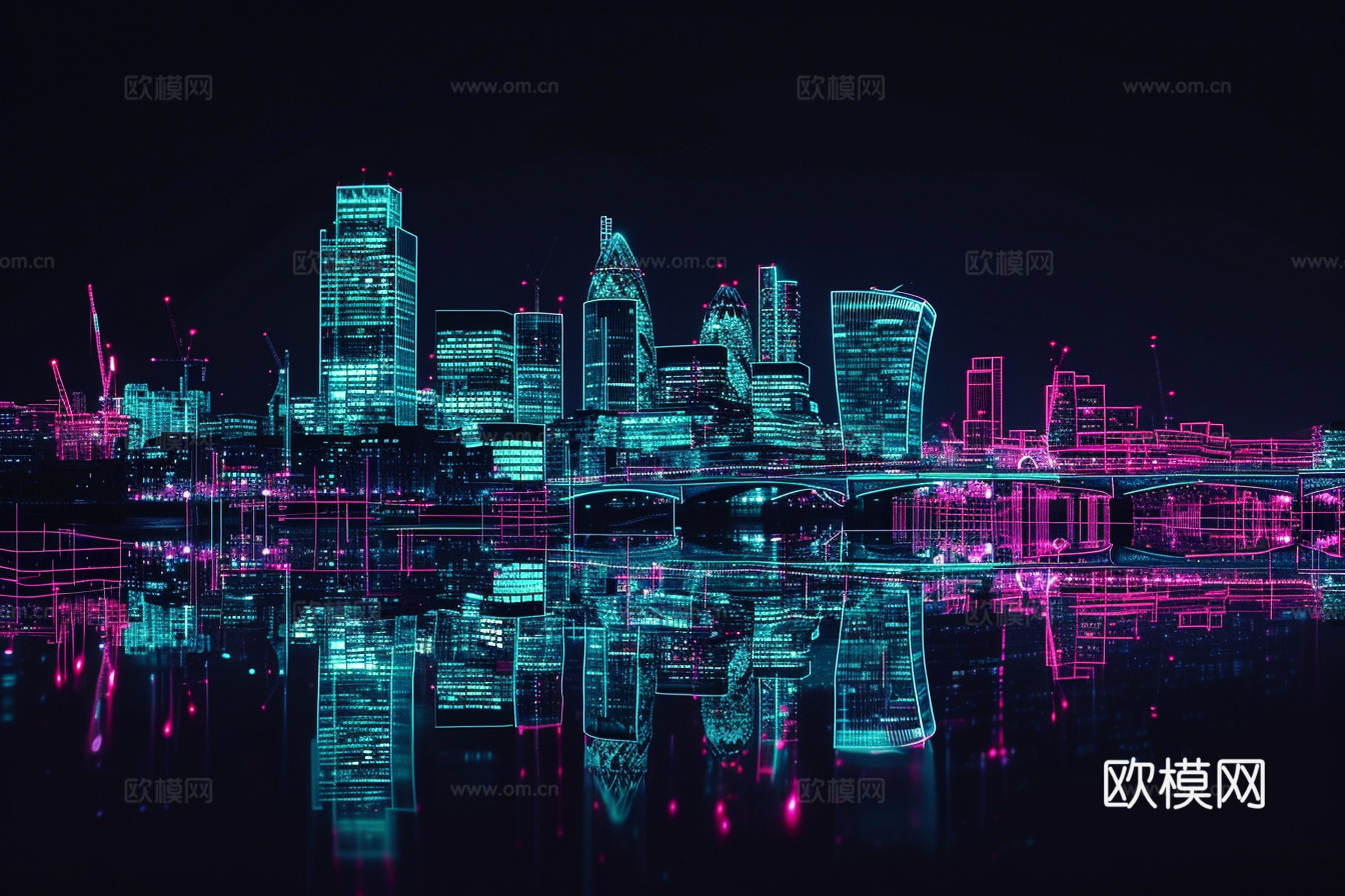夜晚都市外景