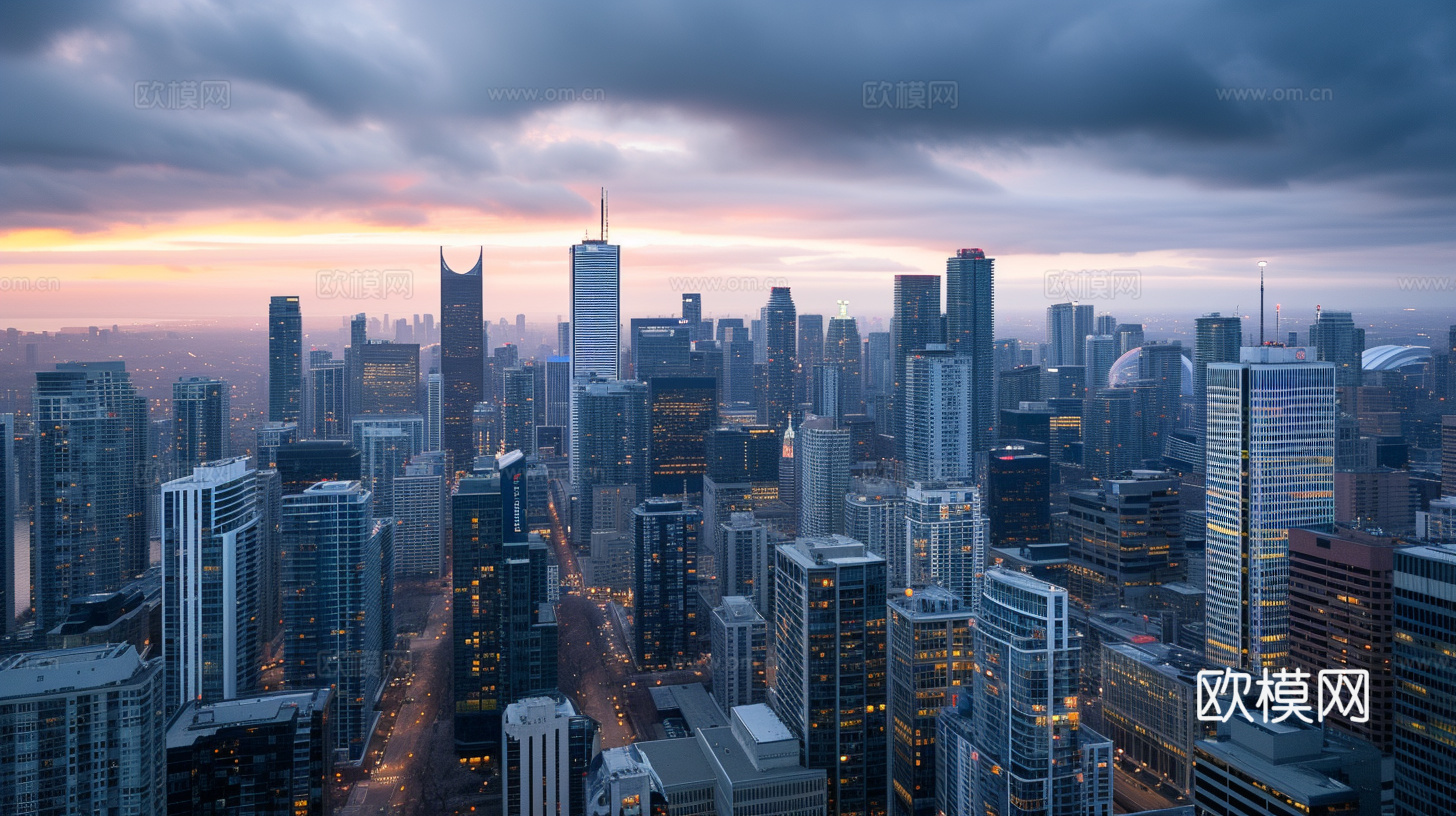 夜晚都市外景