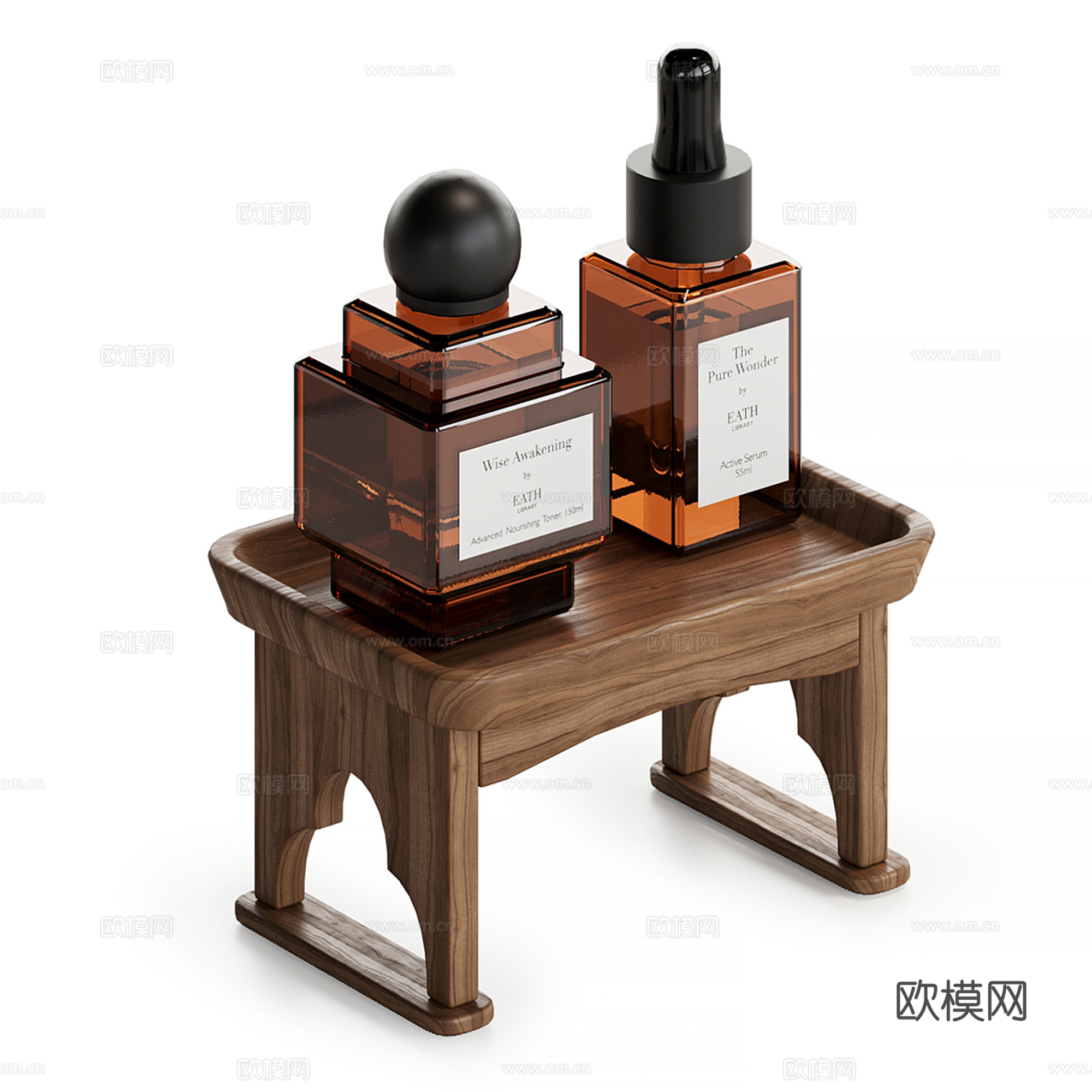 现代卫浴用品su模型