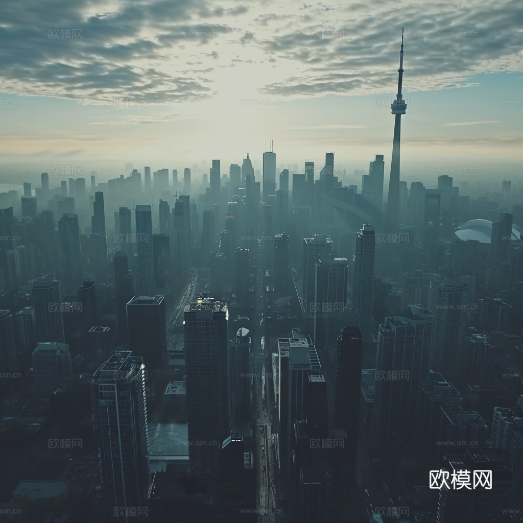 夜晚都市外景