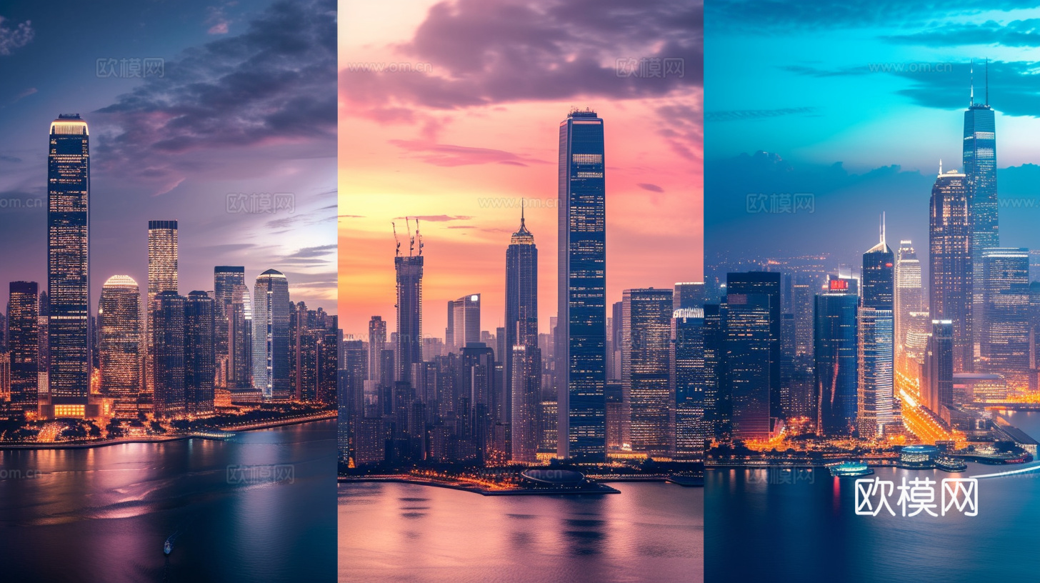 夜晚都市外景