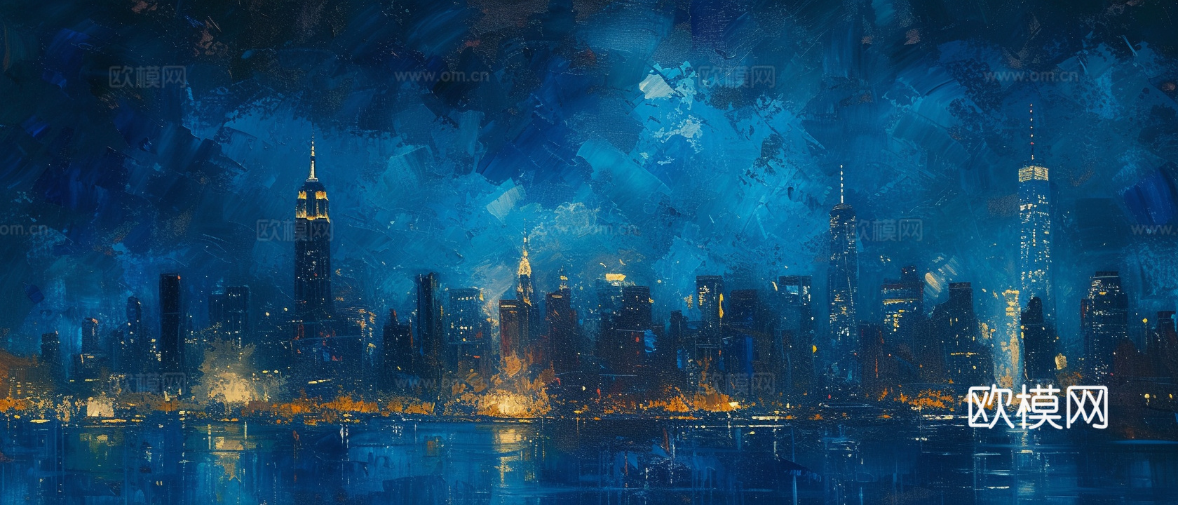 夜晚都市外景