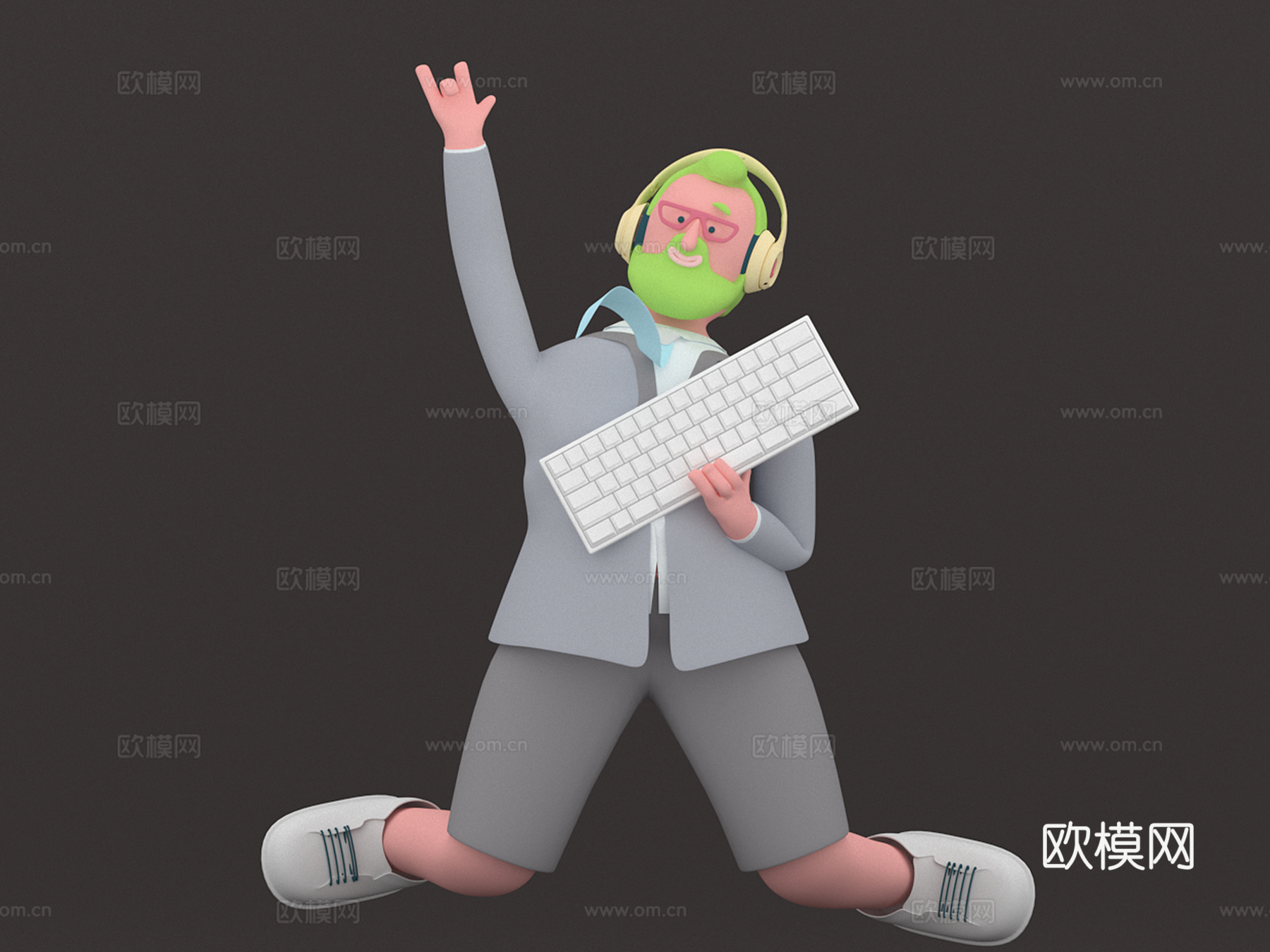 人物 卡通人物3d模型