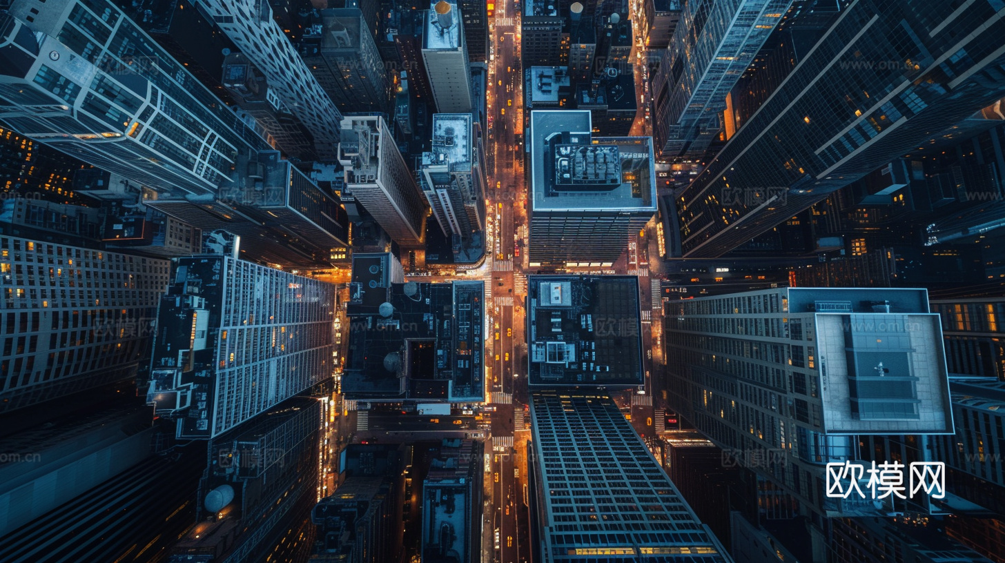 夜晚都市外景