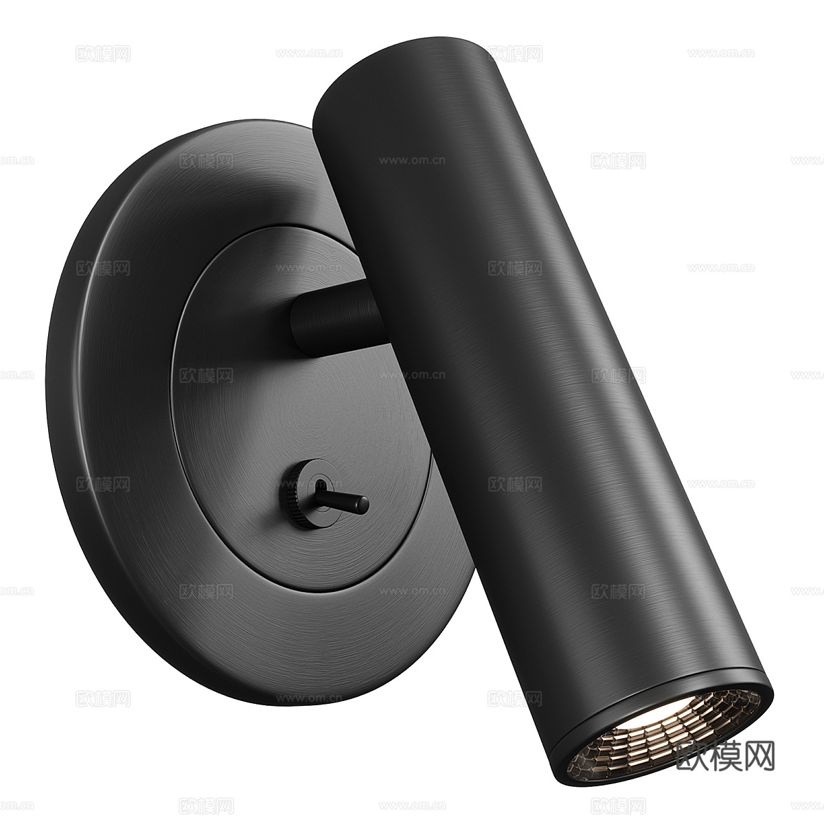 现代轻奢极简金属壁灯 阅读灯3d模型