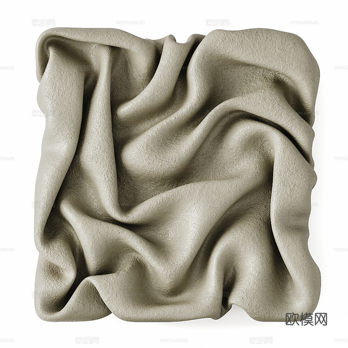 现代侘寂艺术挂饰3d模型