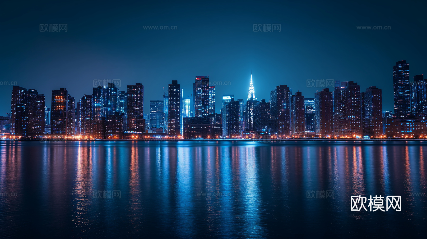 夜晚都市外景