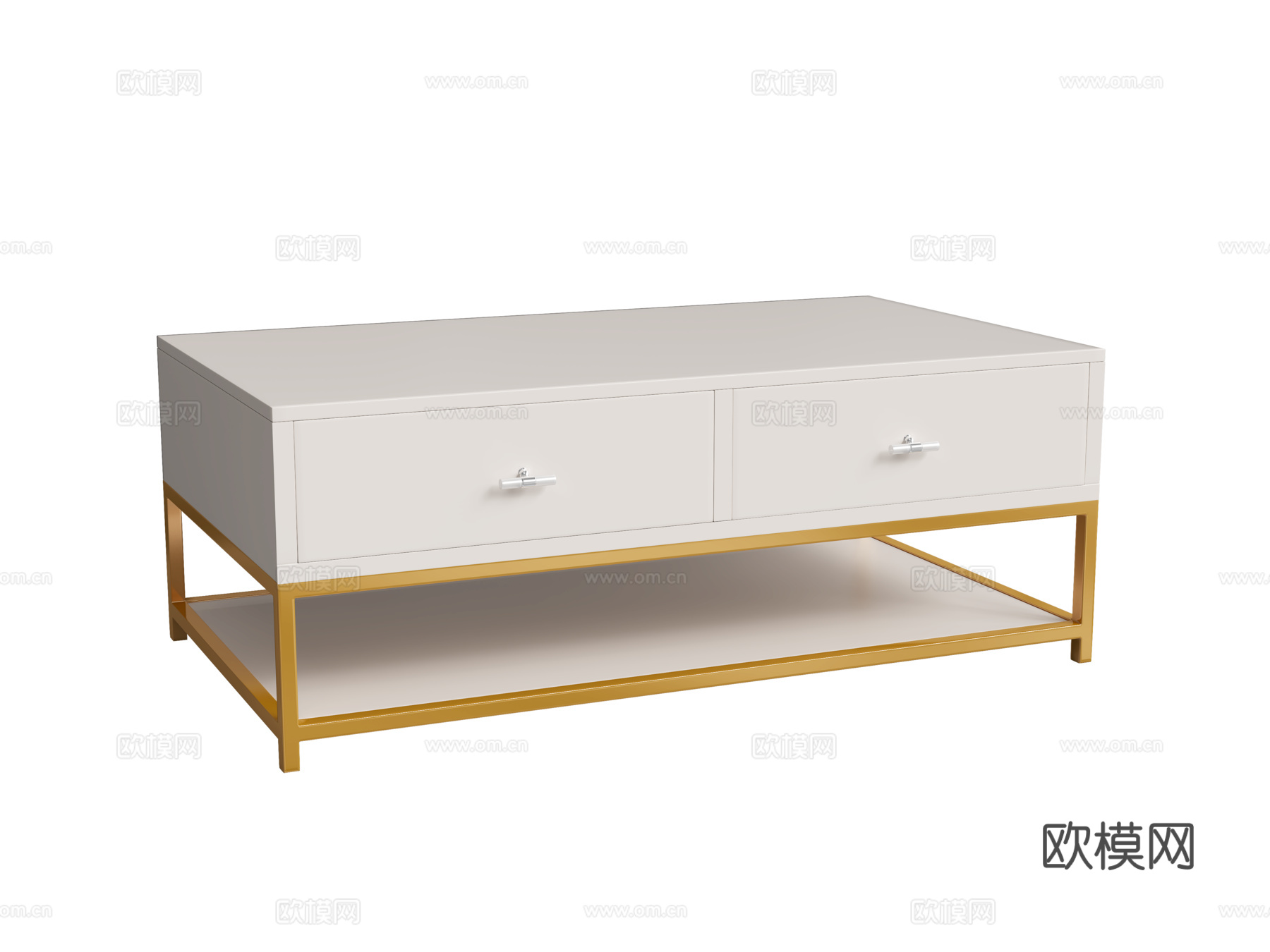 轻奢茶几3d模型