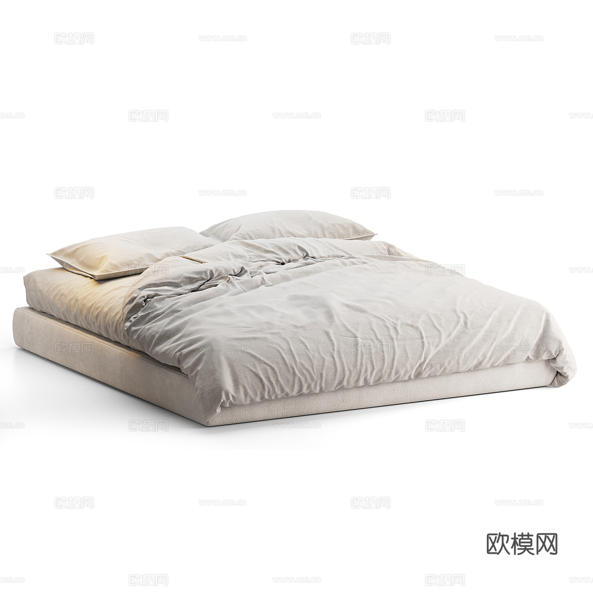 床上用品3d模型