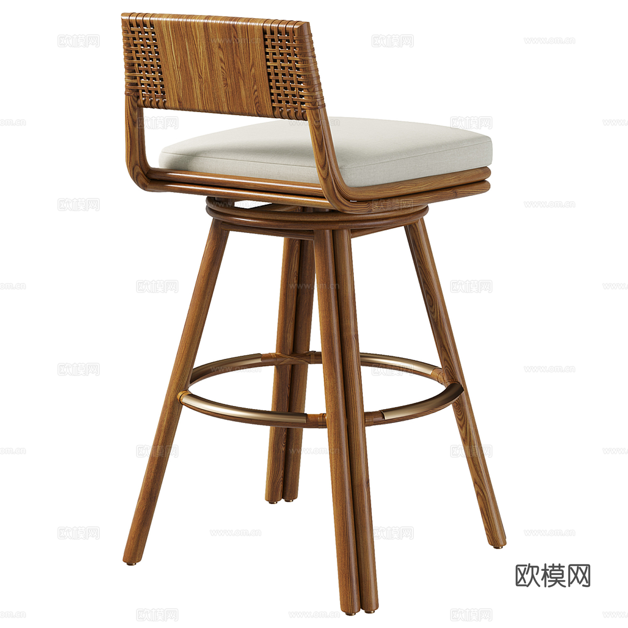 吧椅su模型
