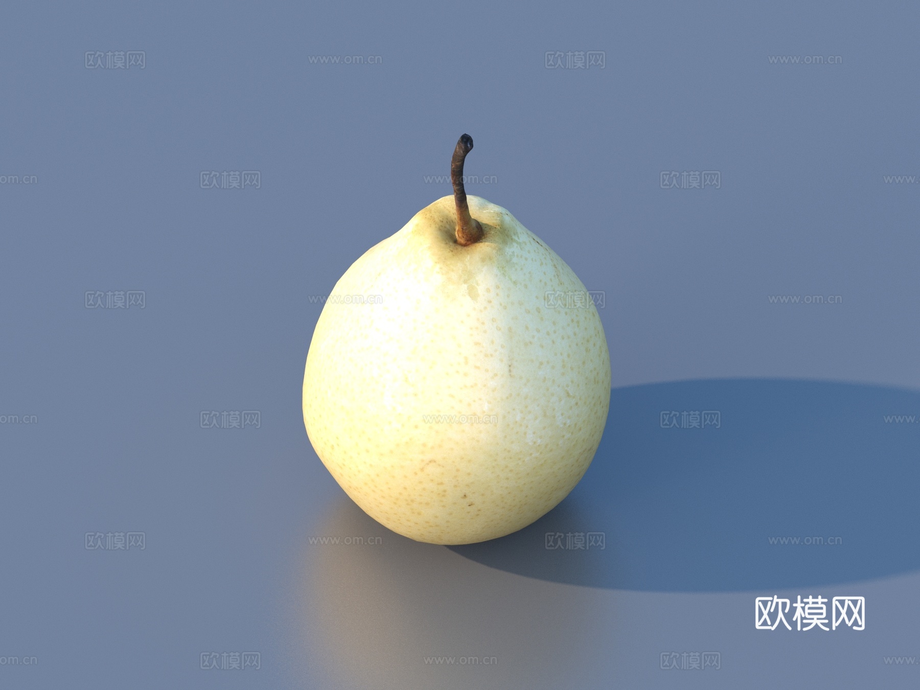 梨 鳄梨 鸭梨 香梨 果盘3d模型