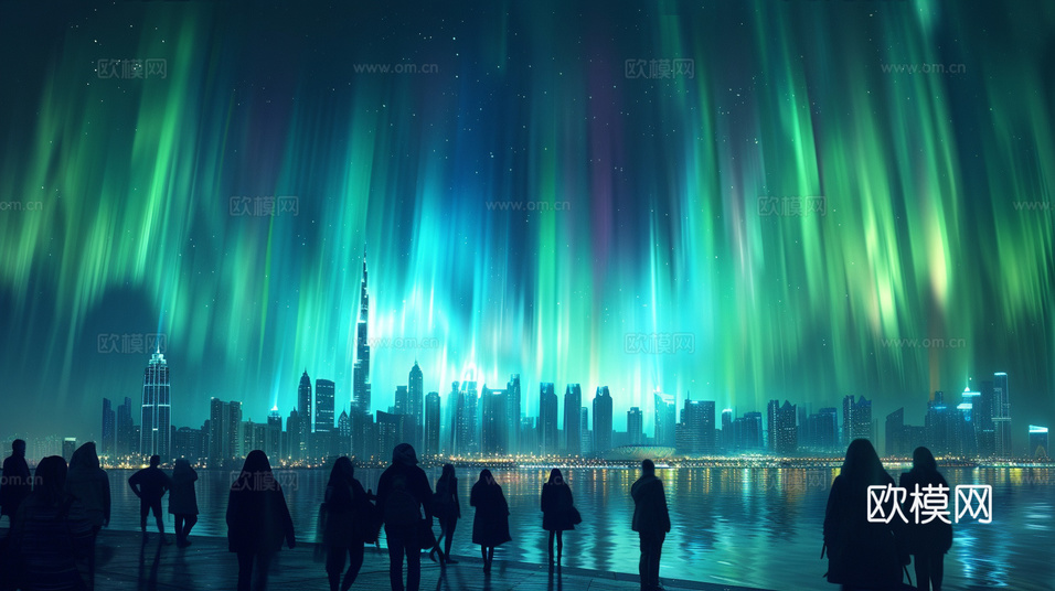 夜晚都市外景下載(渲染圖6)