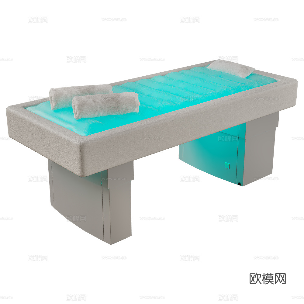 现代多功能水疗桌3d模型