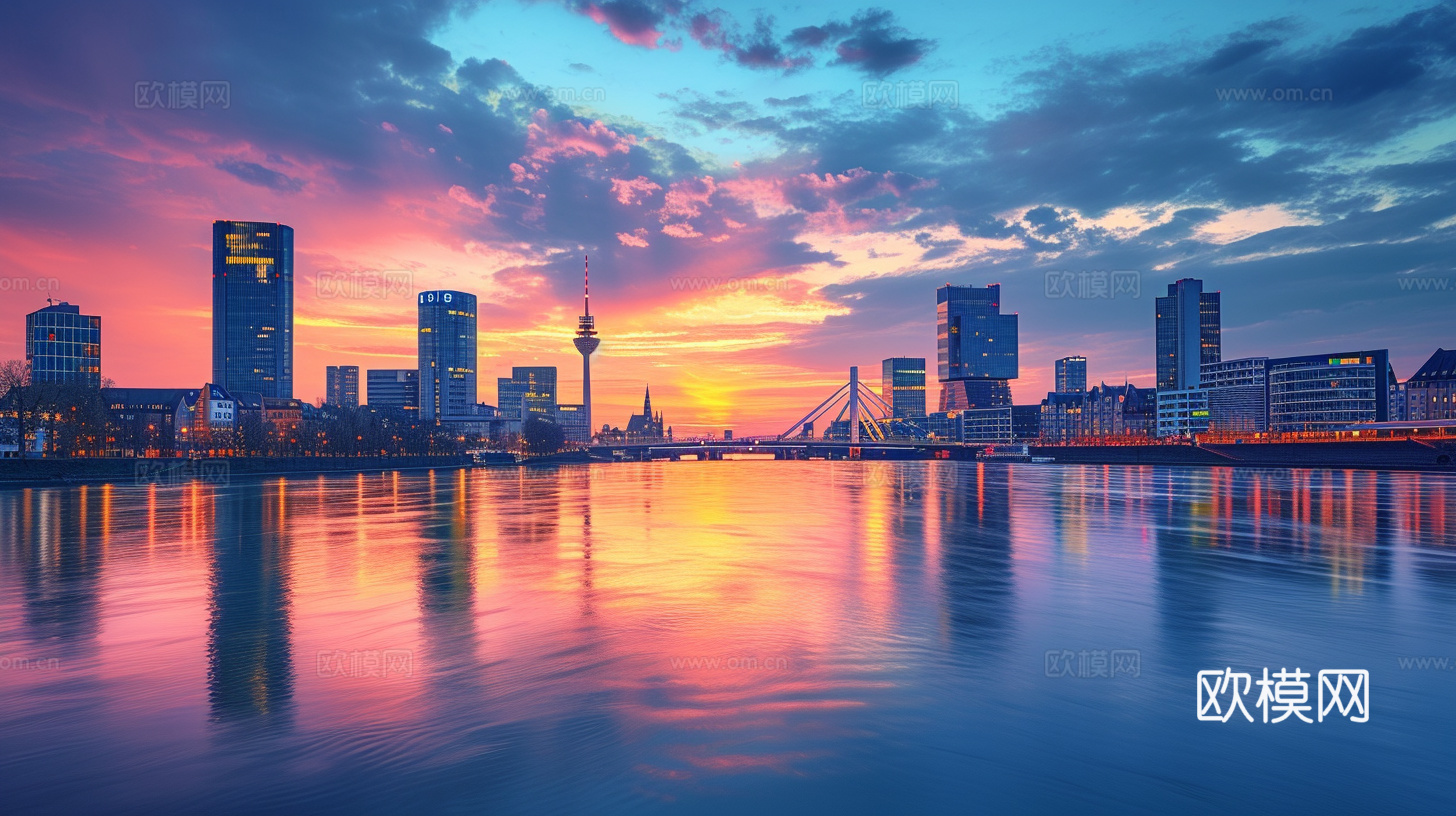 夜晚都市外景