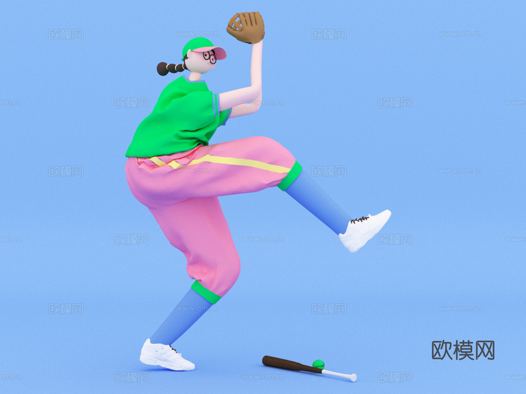 人物 卡通角色3d模型