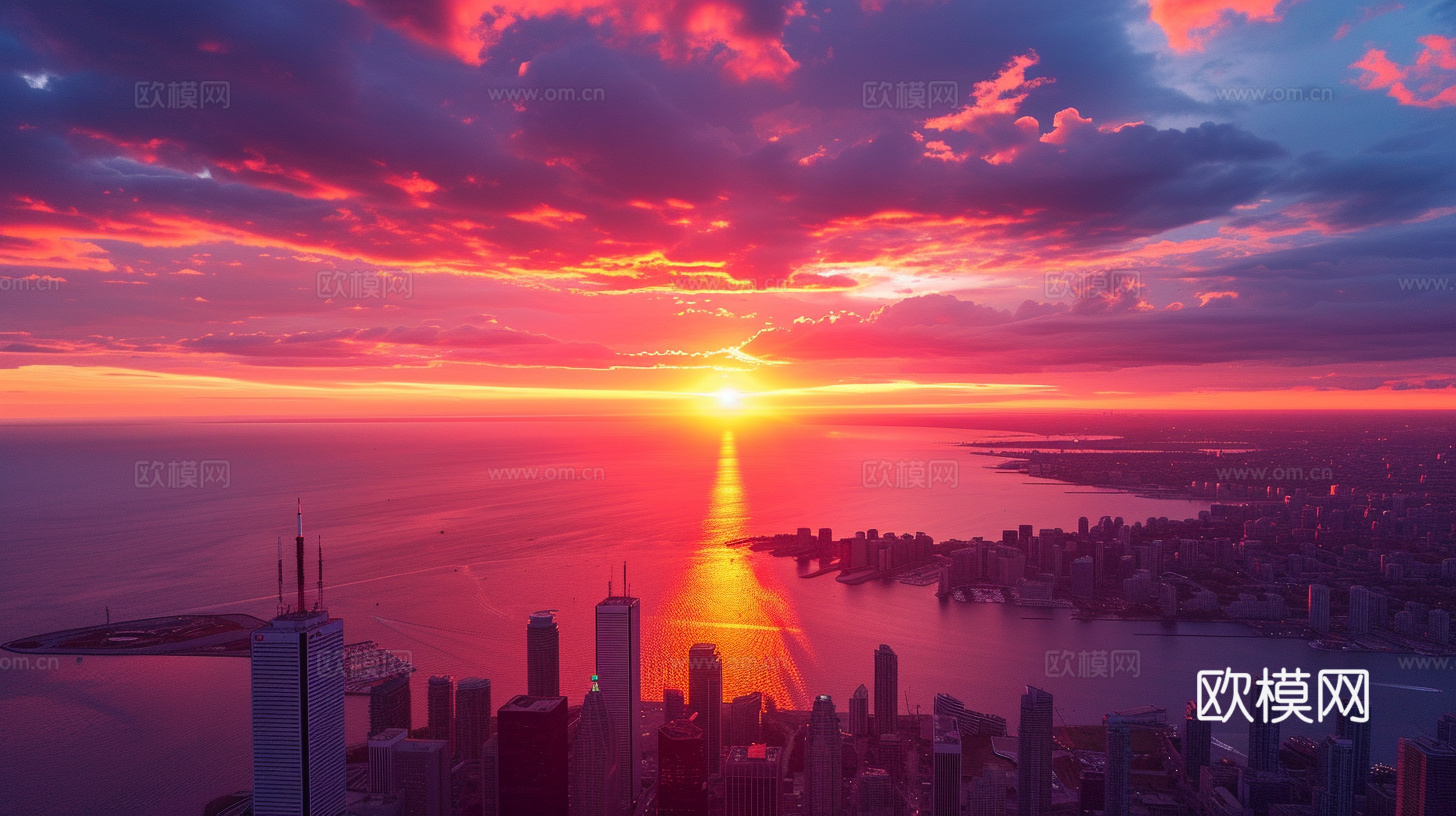 夜晚都市外景