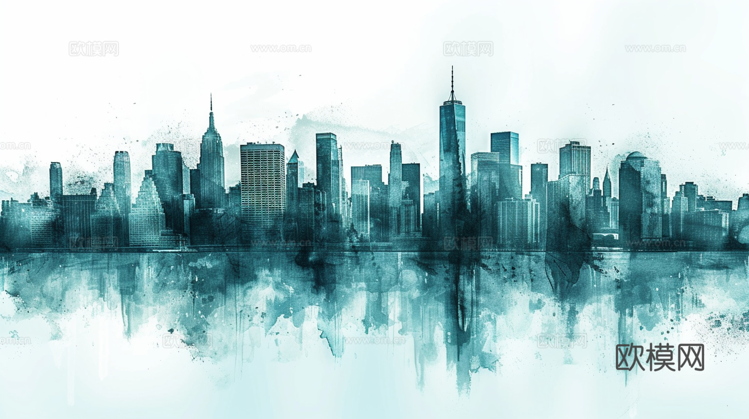 夜晚都市外景下载（渲染图2）