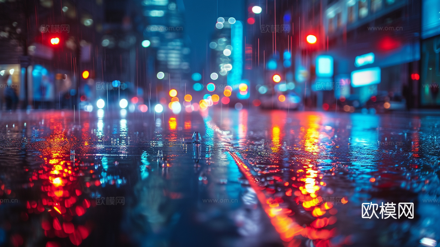 夜晚都市外景