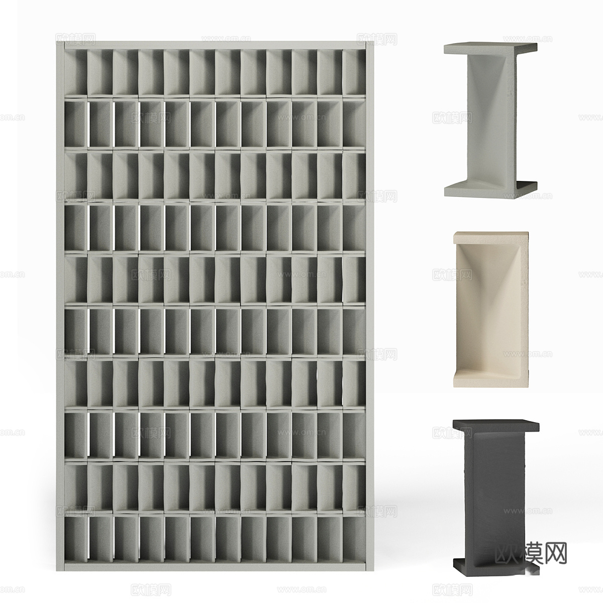 水泥砖 结构砖 泡沫砖 新型材料3d模型