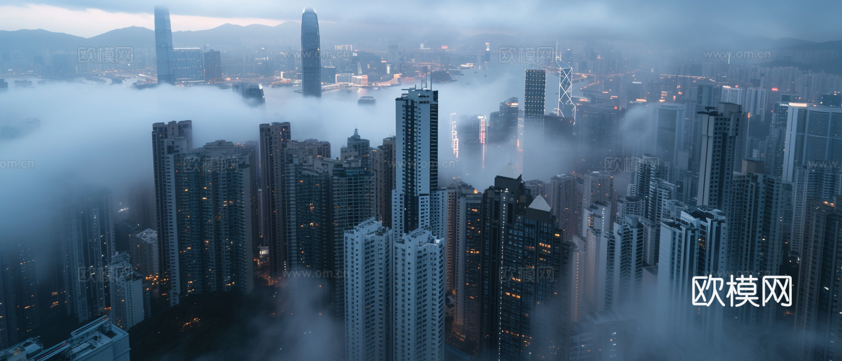 夜晚都市外景