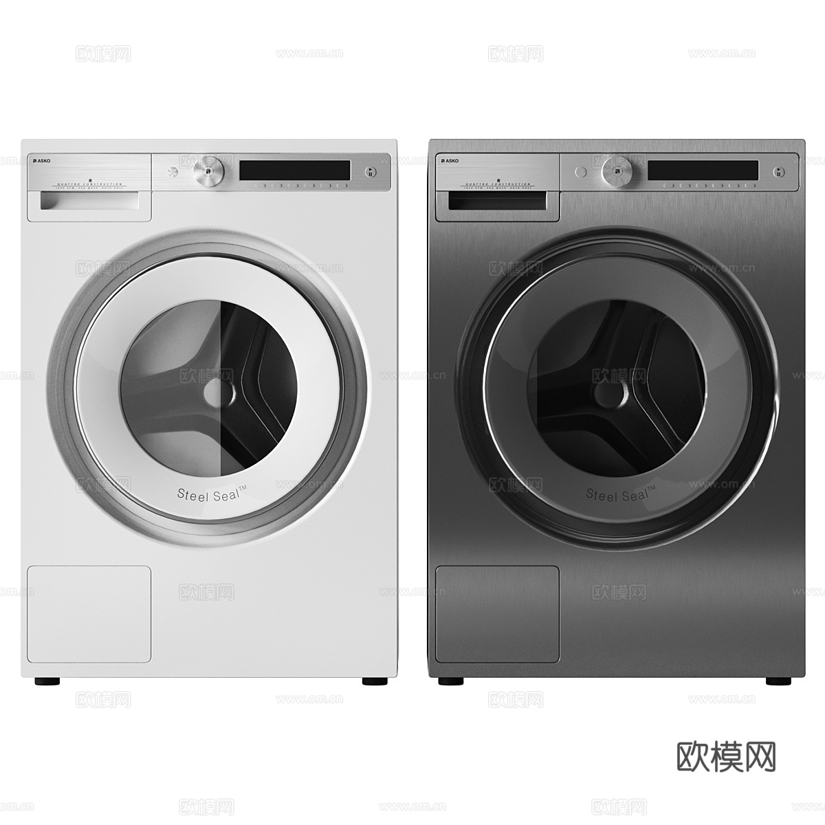 洗衣机 烘干机3d模型