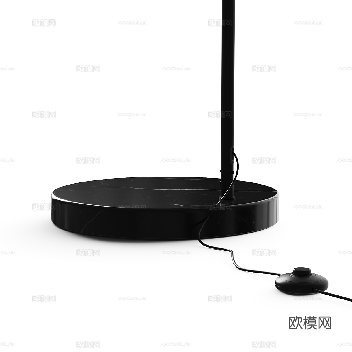 现代极简落地灯3d模型