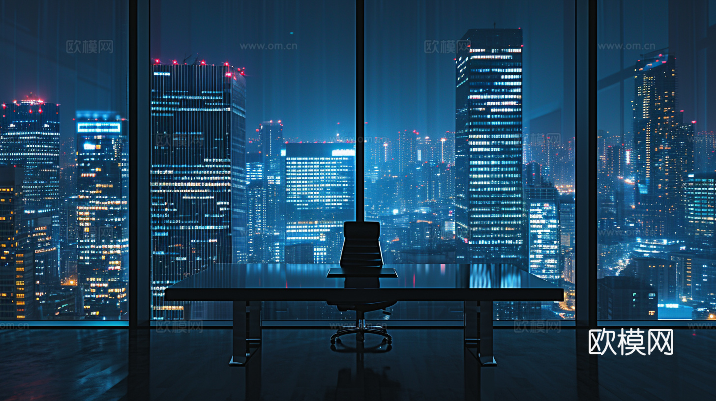 夜晚都市外景