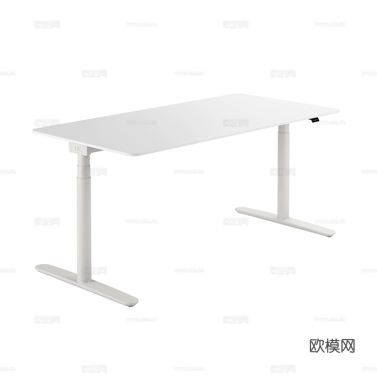 Konig 极简办公桌 升降桌 工作台 经典办公桌 办公家具3d模型