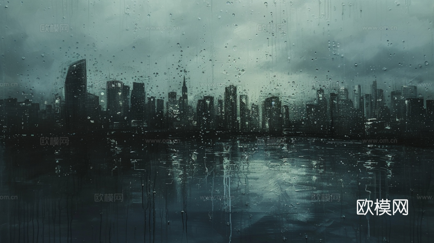 夜晚都市外景下载（渲染图4）