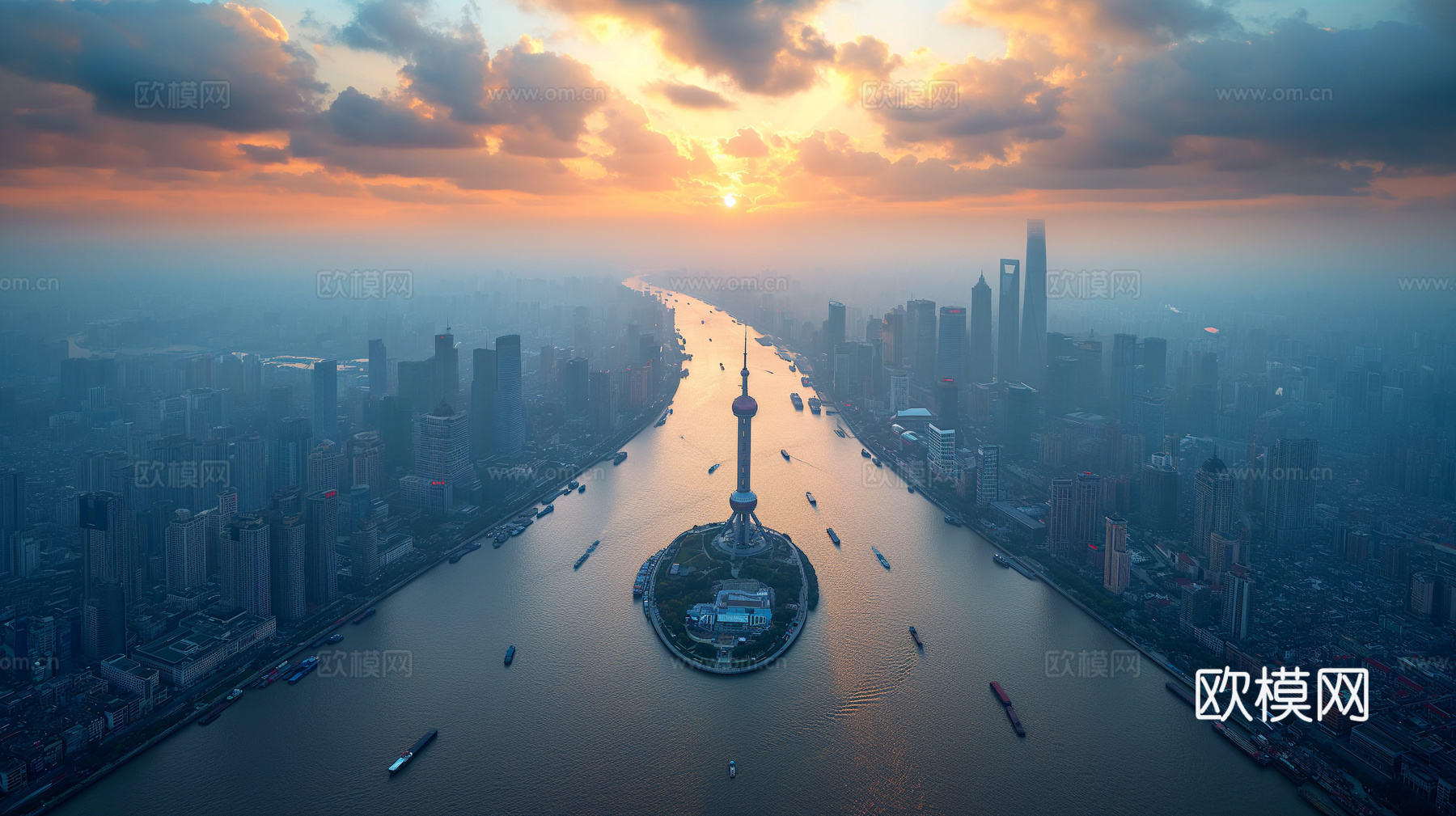 夜晚都市外景下载（渲染图7）