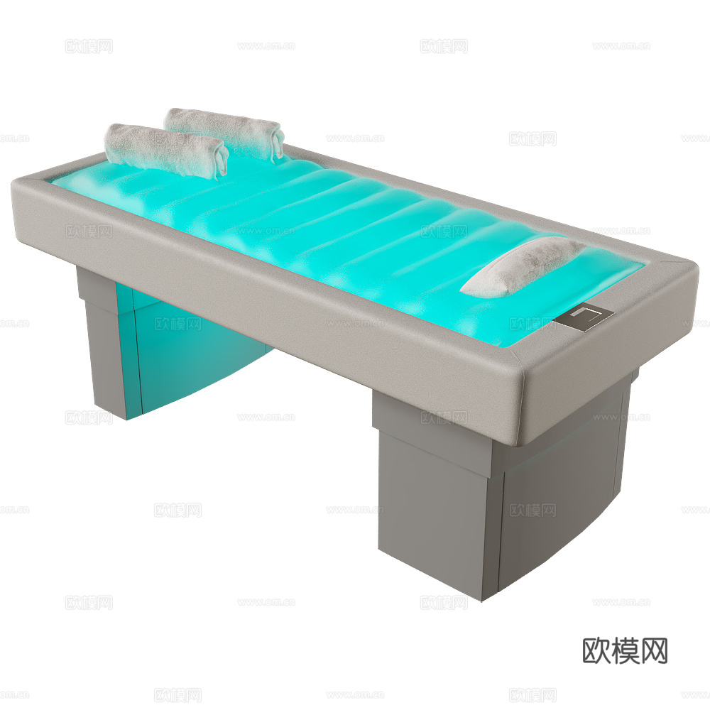现代多功能水疗桌3d模型