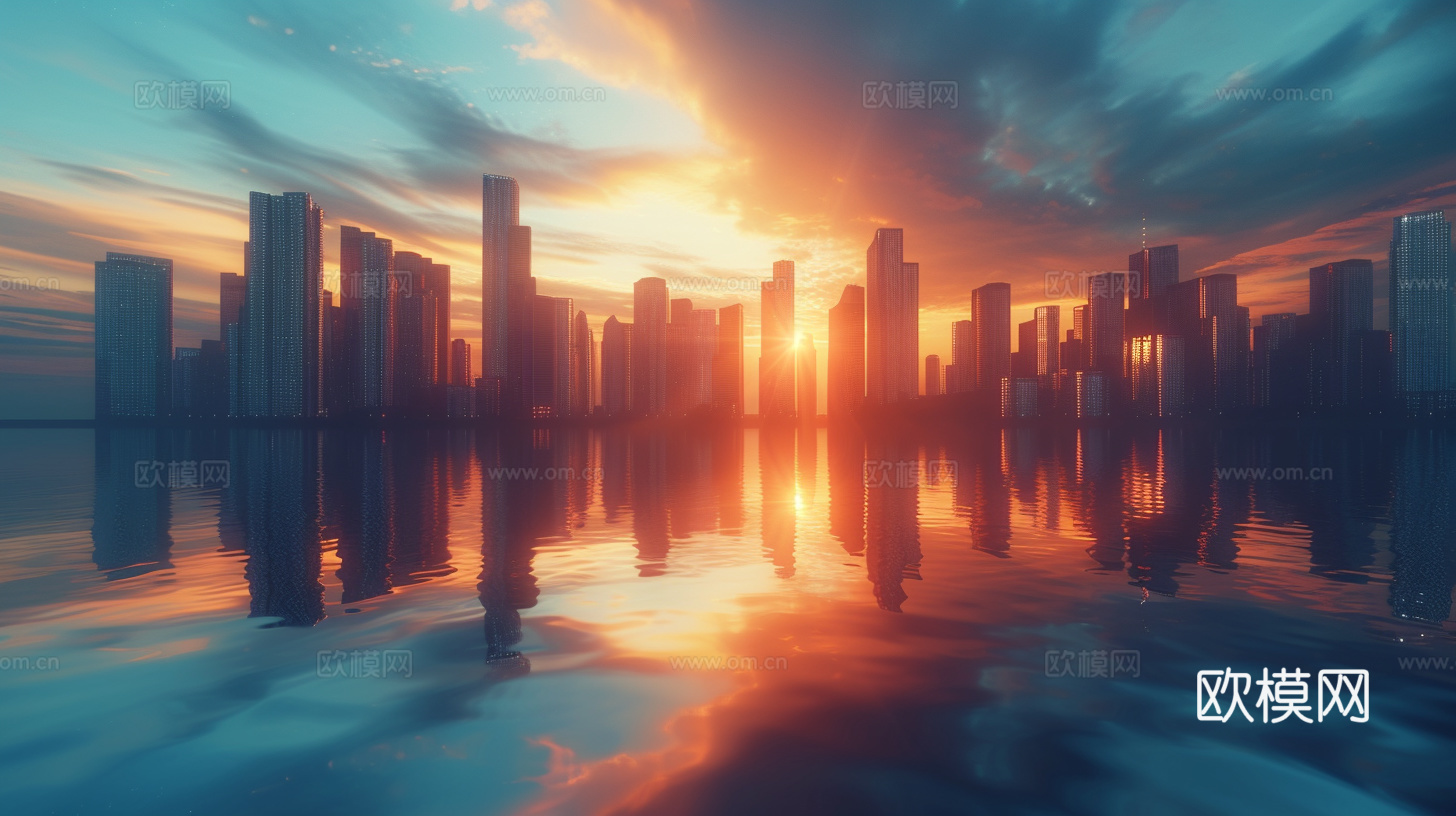 夜晚都市外景