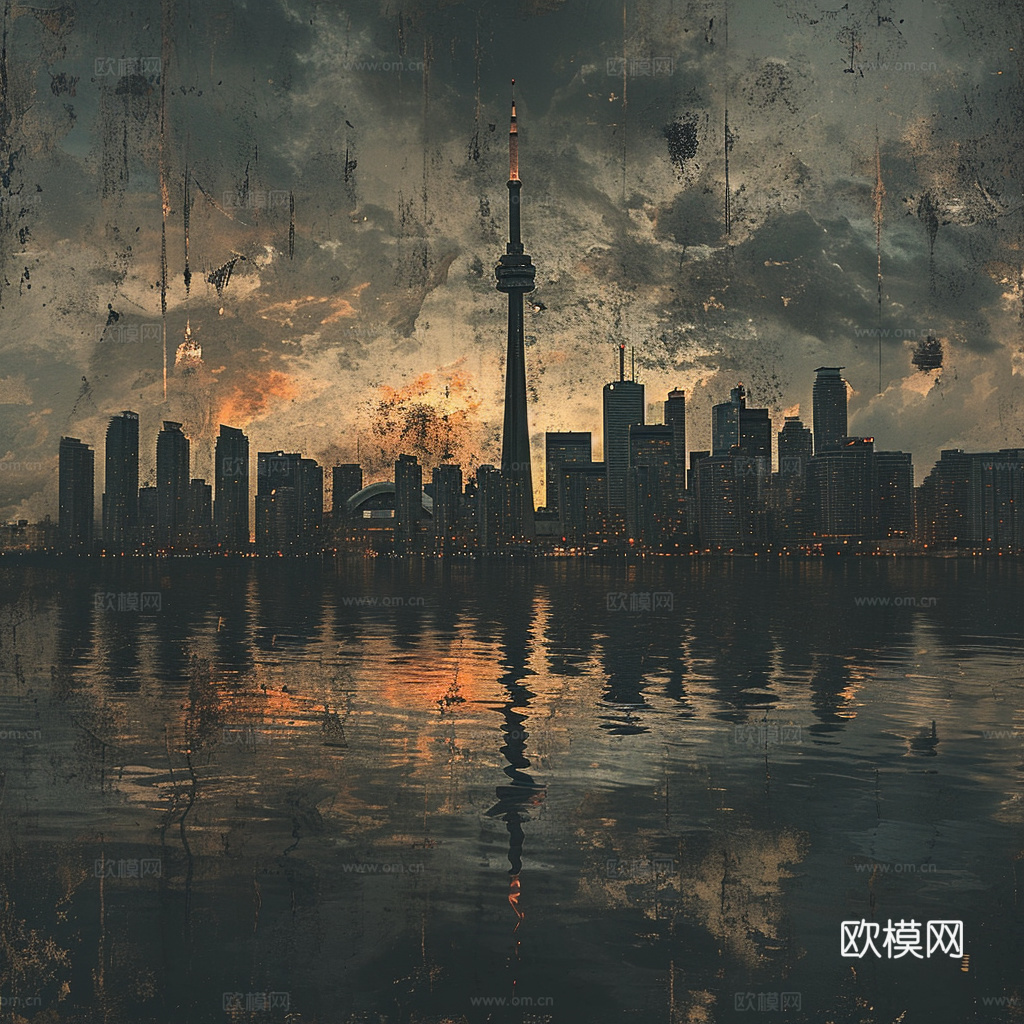 夜晚都市外景