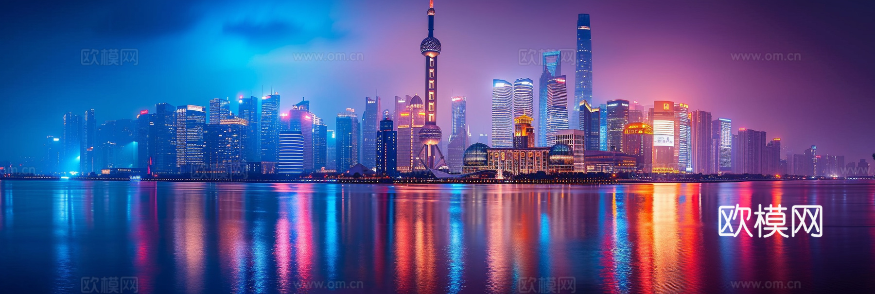 夜晚都市外景下载（渲染图2）