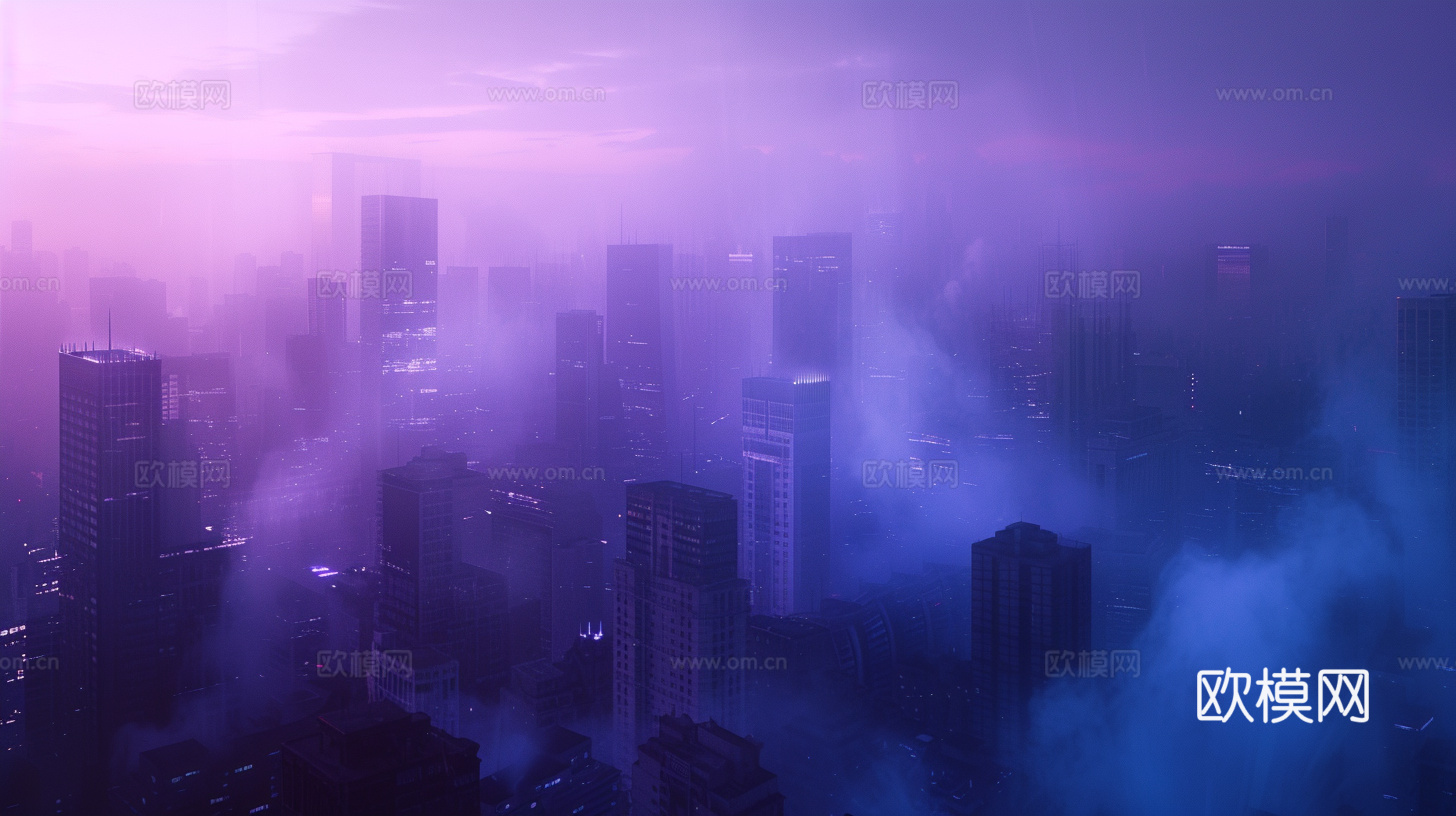 夜晚都市外景