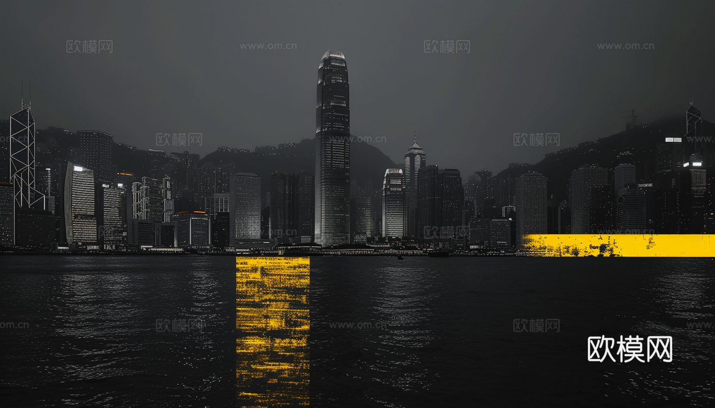 夜晚都市外景