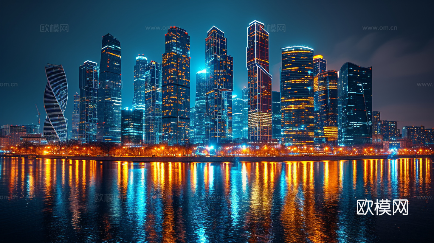 夜晚都市外景